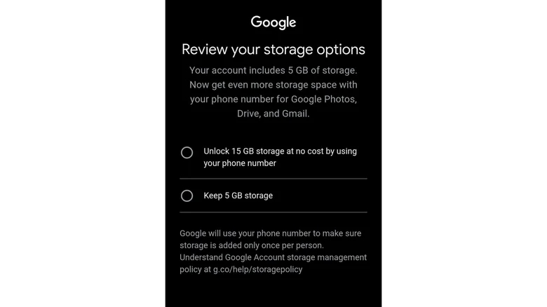limitação para contas novas sem telefone associado da Google