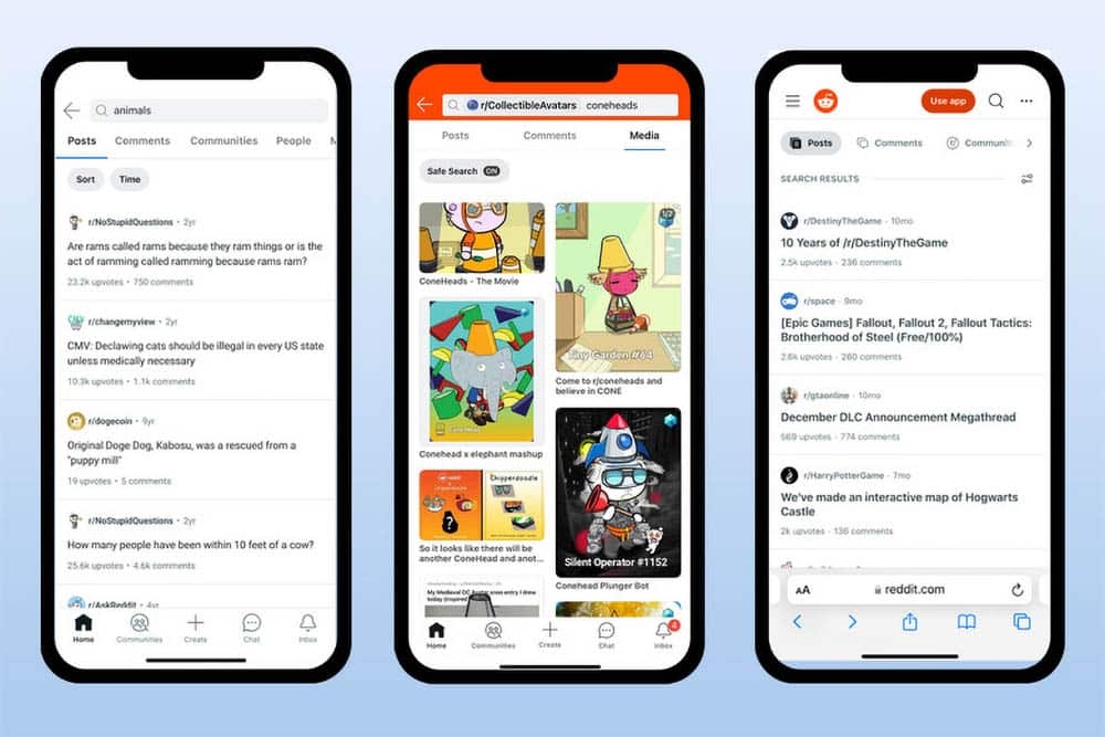 Reddit app