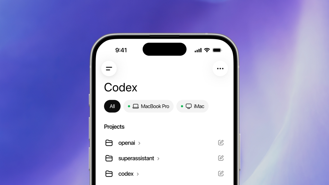 Codex no smartphone