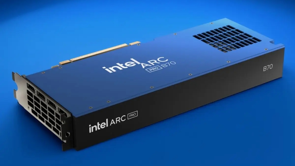 Intel Arc Pro B70 surprises, beats RTX 5060 Ti
