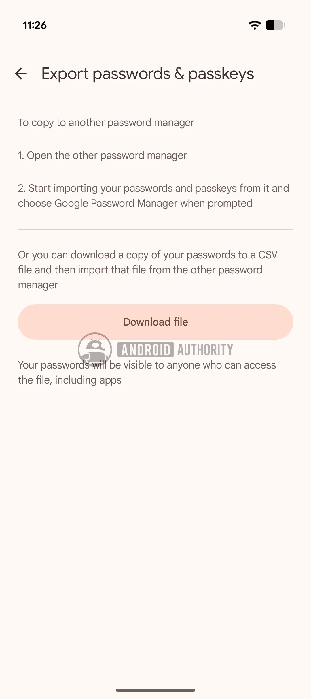 Google facilita a migração das tuas passkeys entre aplicações no Android