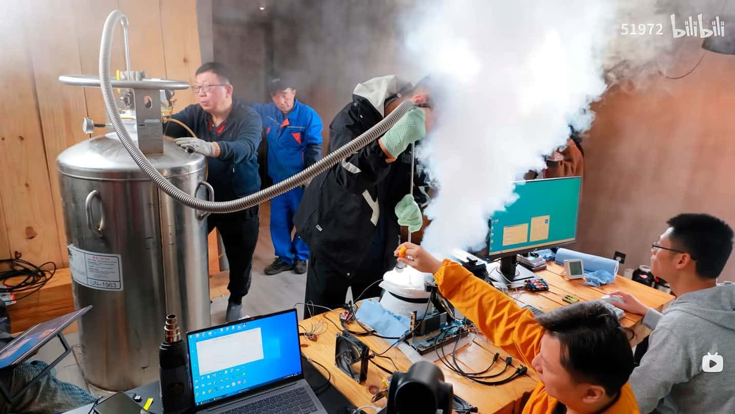 overclock do processador Intel Core i9-14900KF