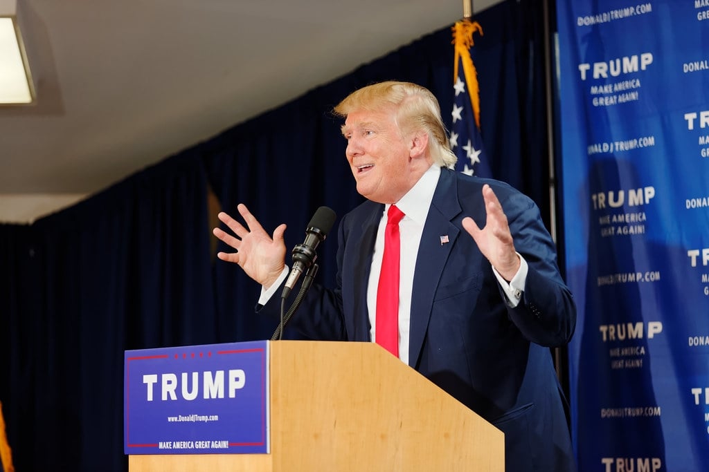 Donald Trump presidente dos EUA