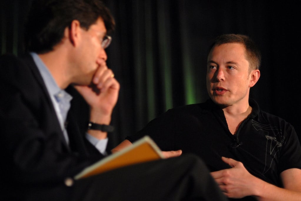 Elon Musk em palestra