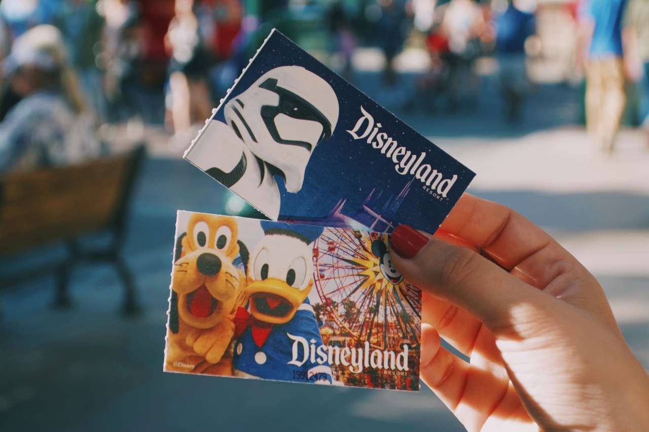 Bilhetes da disneyland