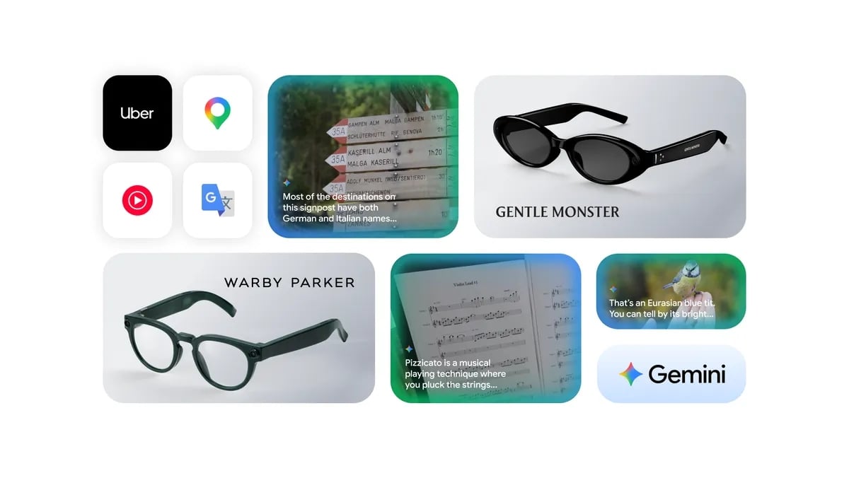 Google eyewear inteligente