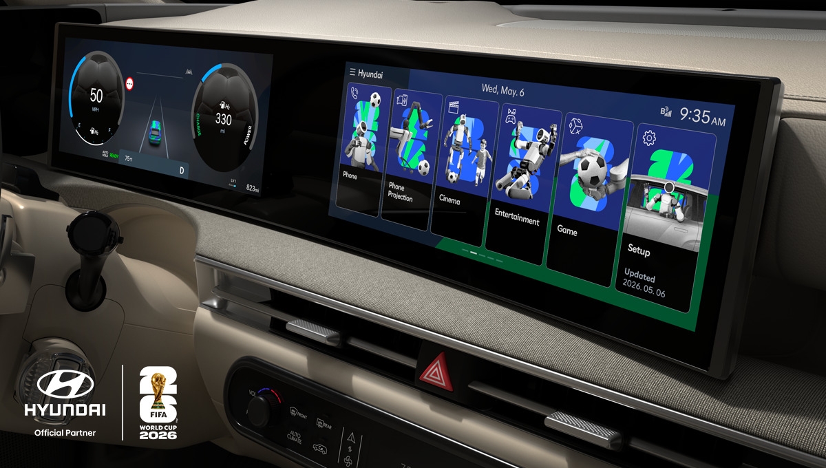 HYUNDAI painel digital