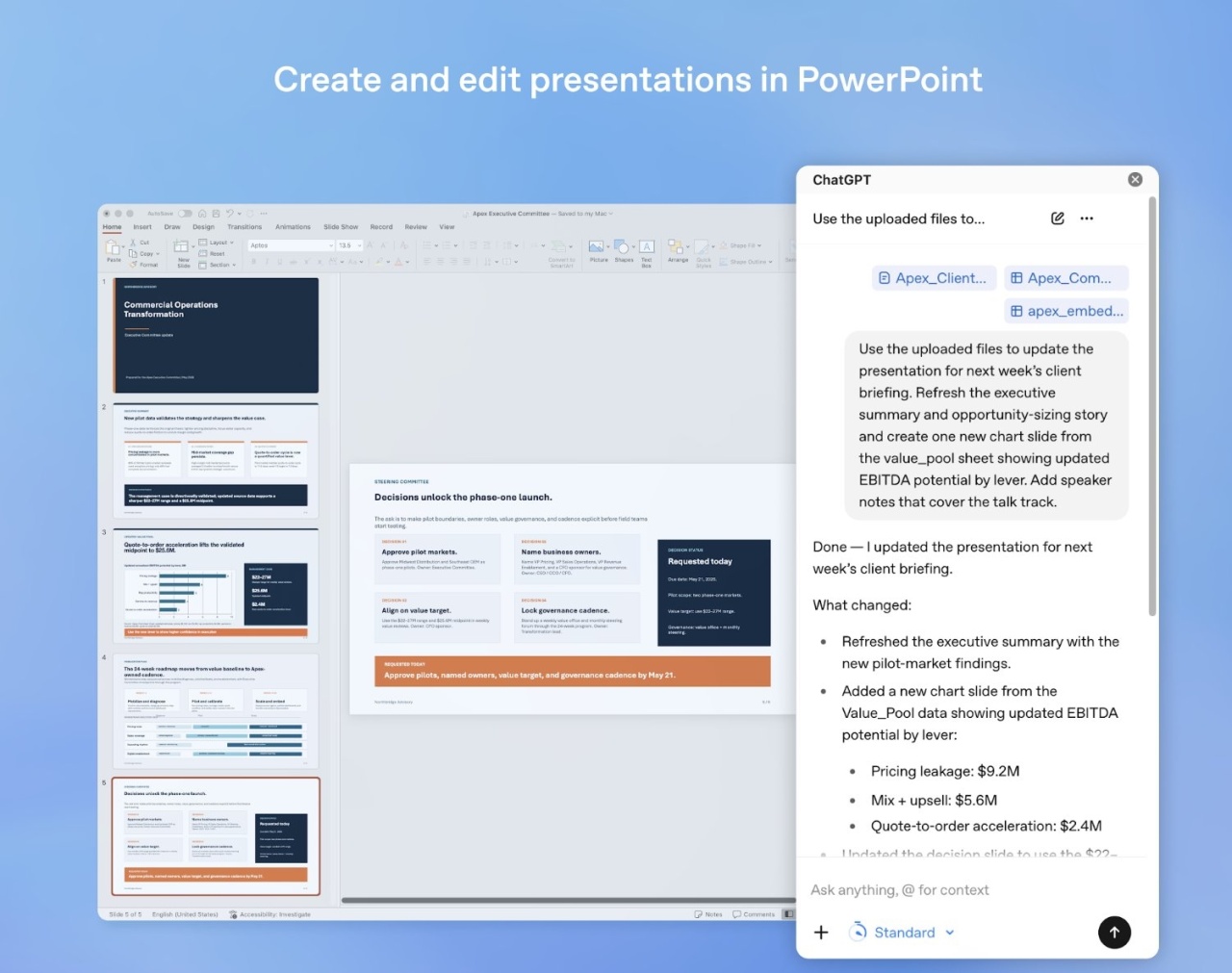 chatgpt no powerpoint