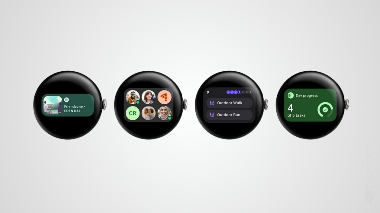 widgets do Wear OS 7