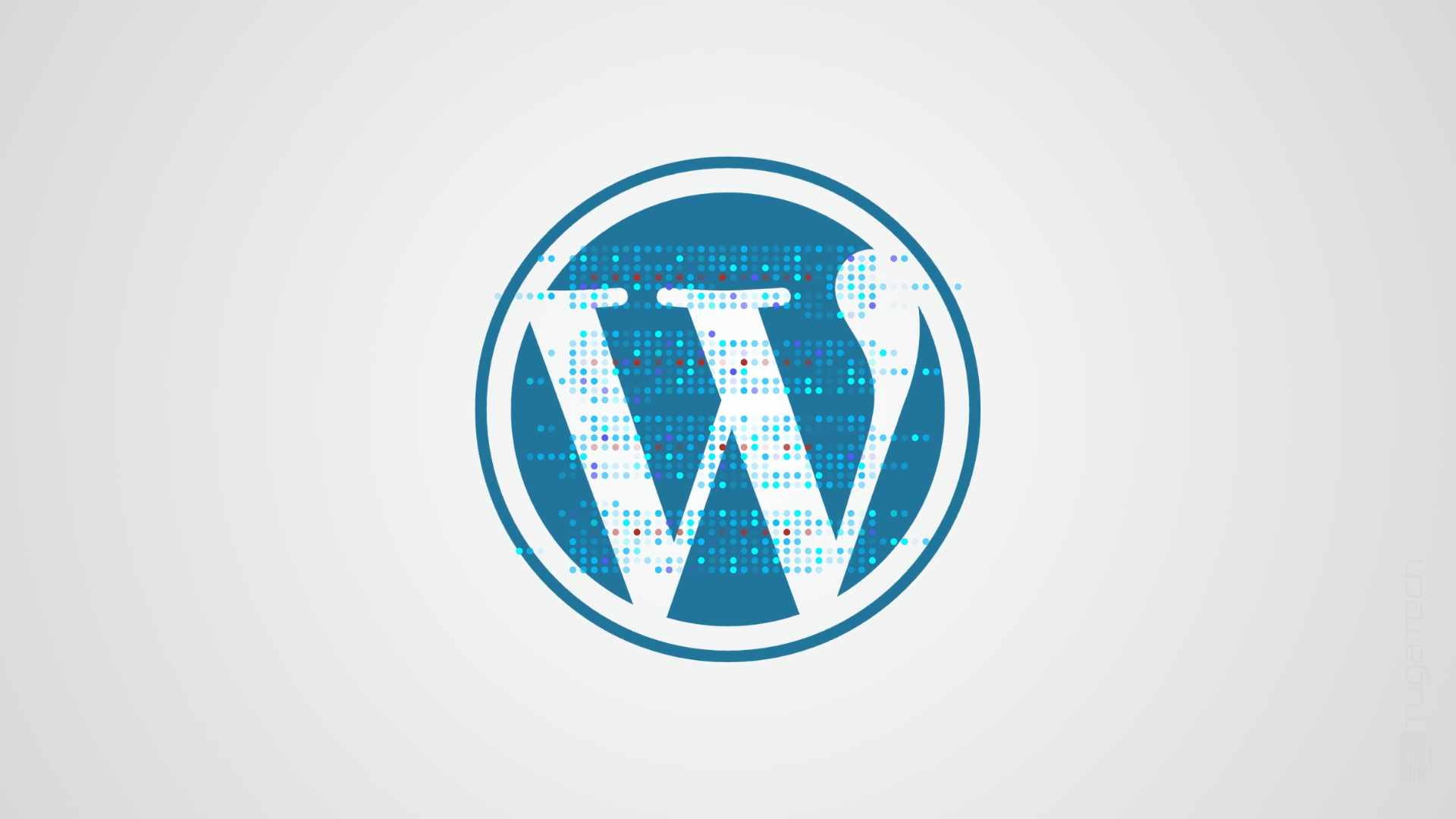Wordpress com dados em frente