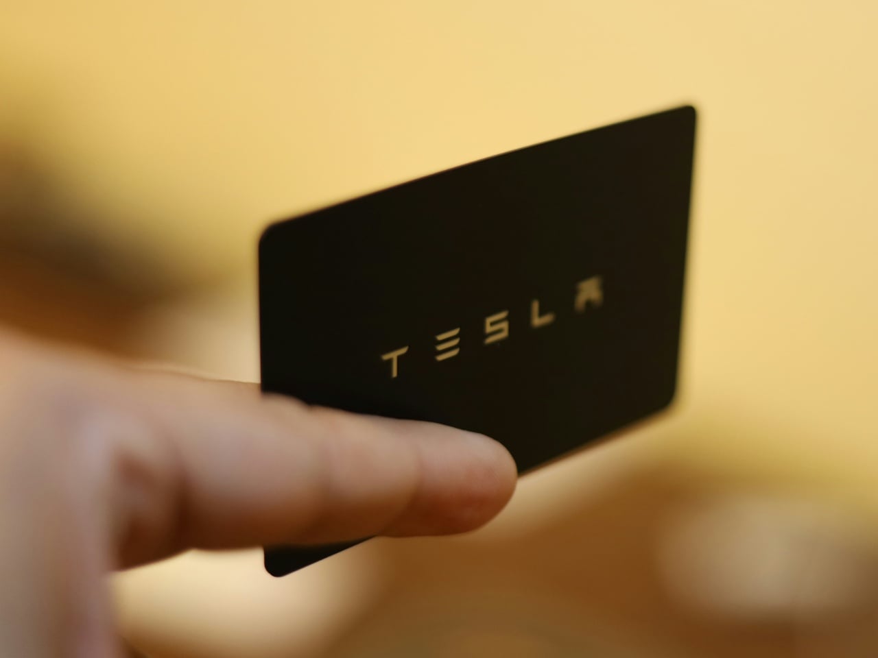 cartão da Tesla