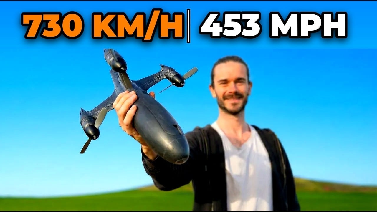 drone de alta velocidade