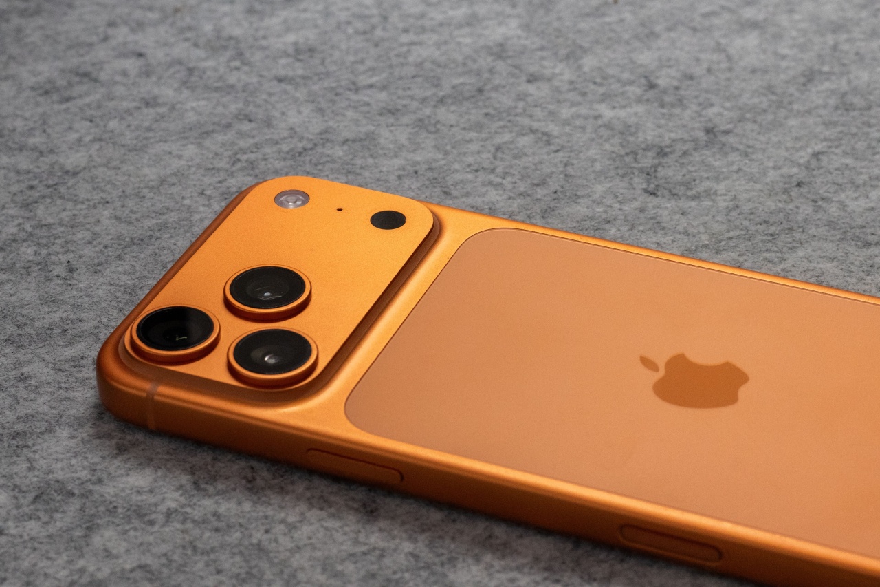 iPhone 17 Pro laranja da Apple