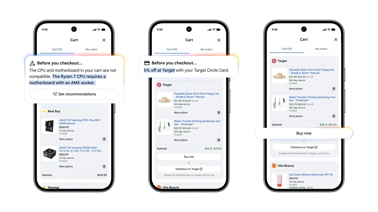 Google Universal Cart