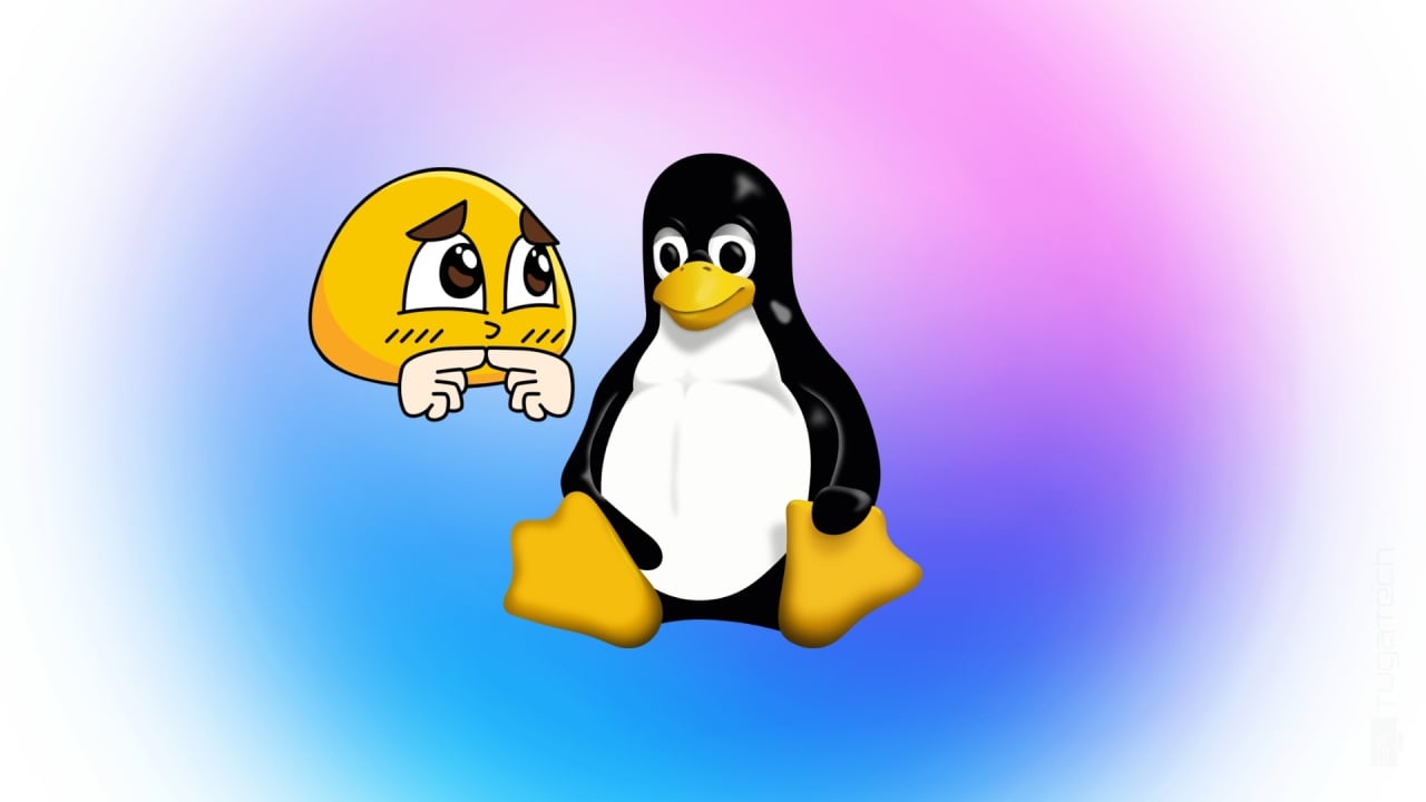 Linux com cara de pedinte