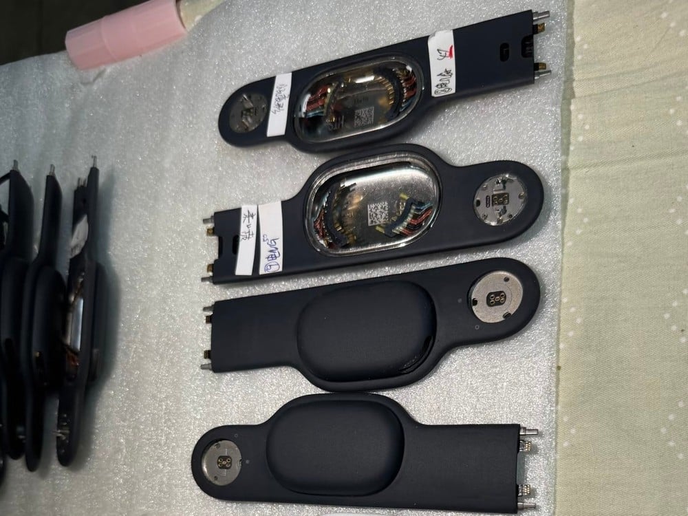 peças pretas do apple vision pro