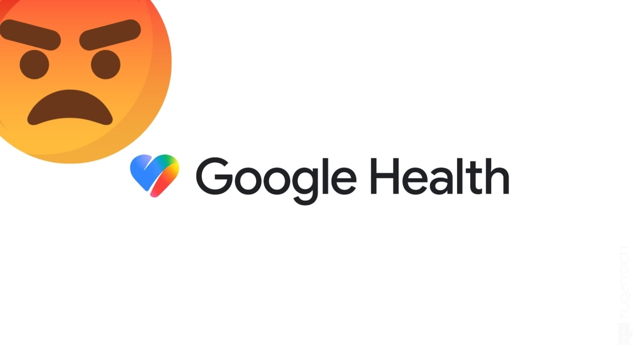 google Health com utilizador irritado