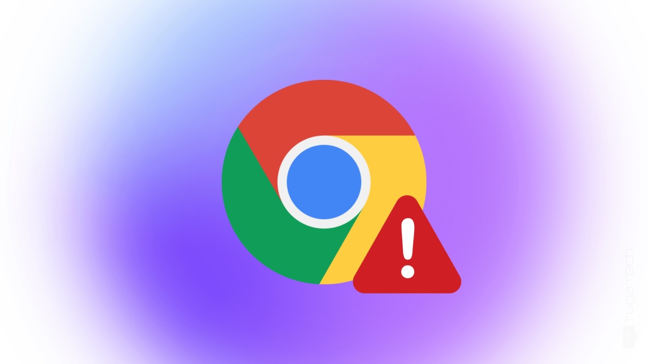 alerta no chrome da google