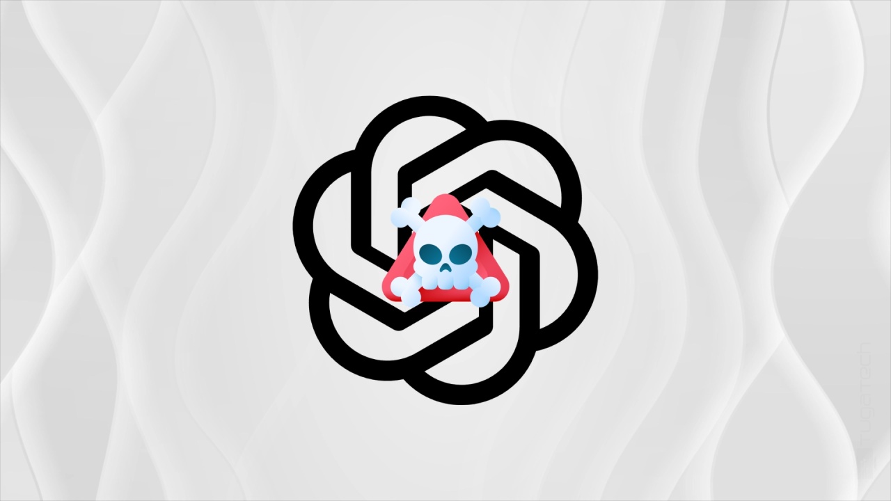 ChatGPT com aviso de malware