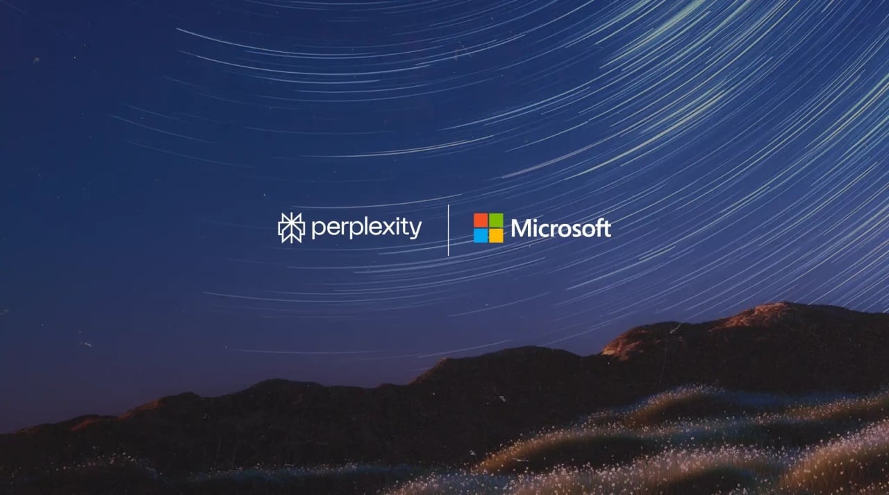 Perplexity e MIcrosoft
