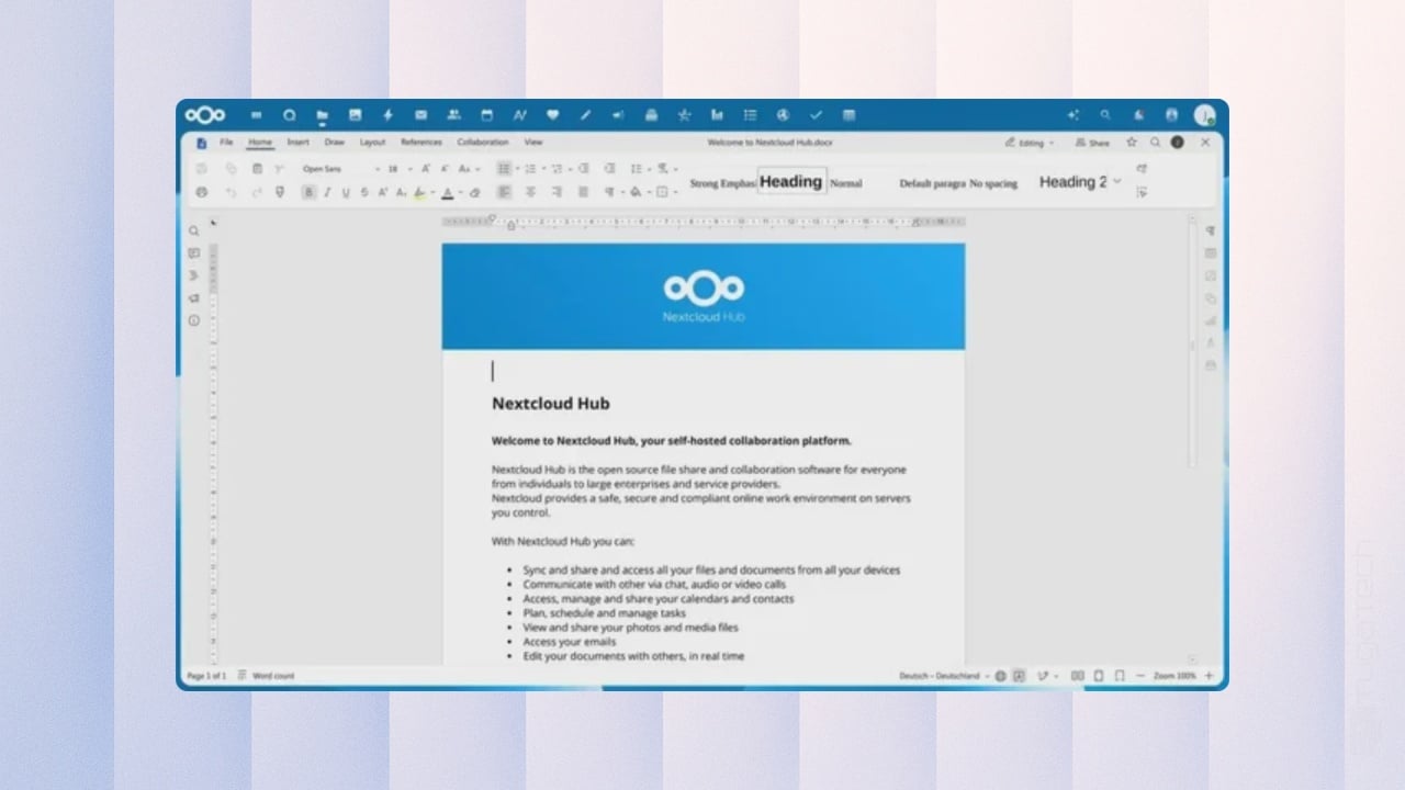 Euro-Office da Nextcloud