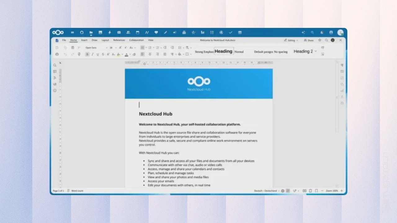 Euro-Office da Nextcloud