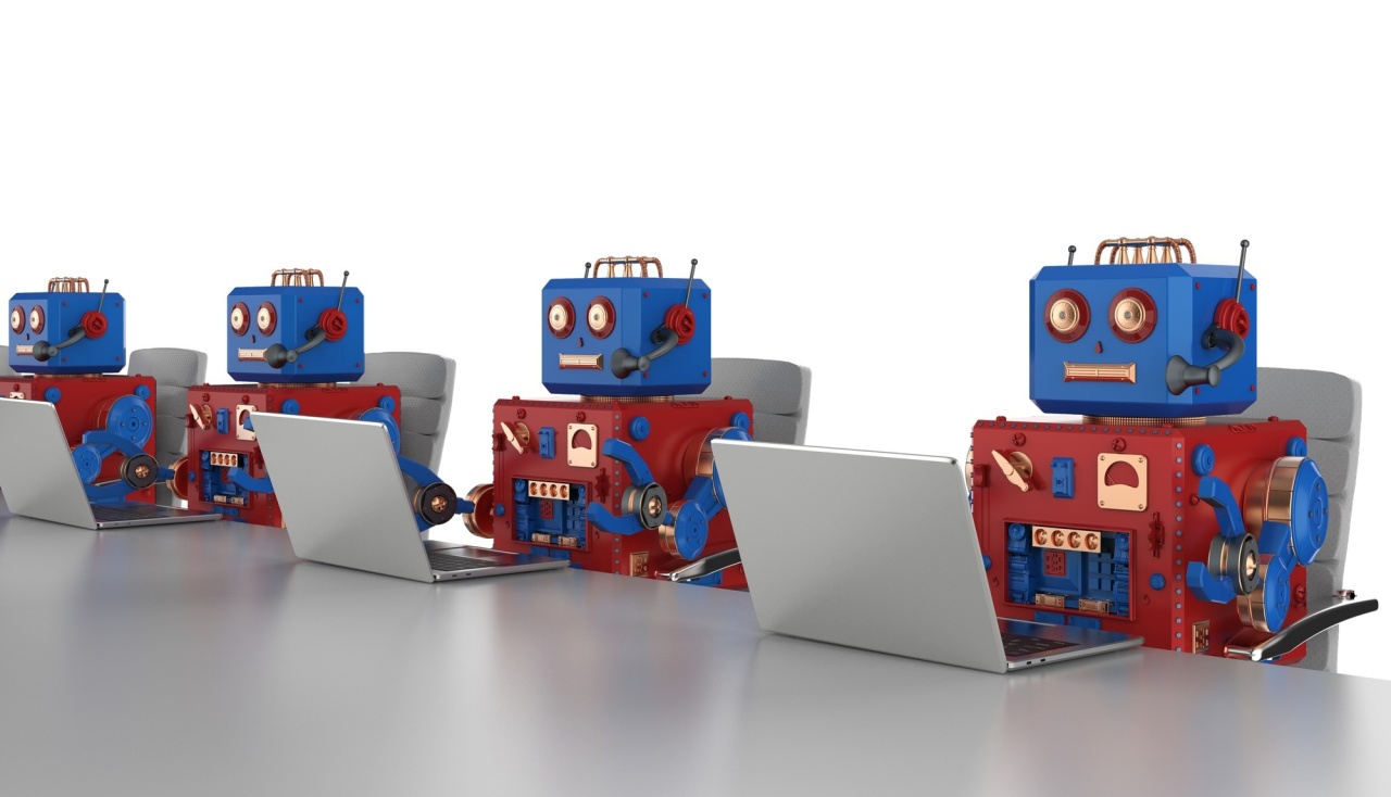 robots em atendimento