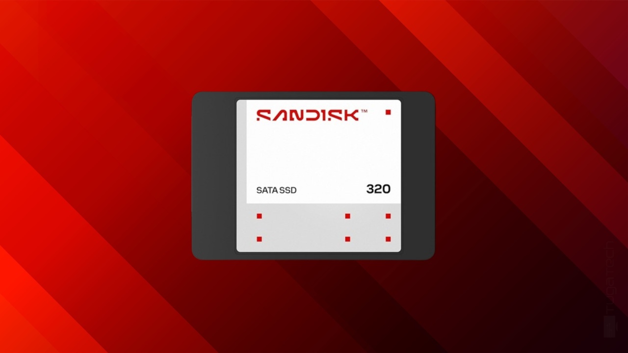Sandisk imagem do disco na amazon