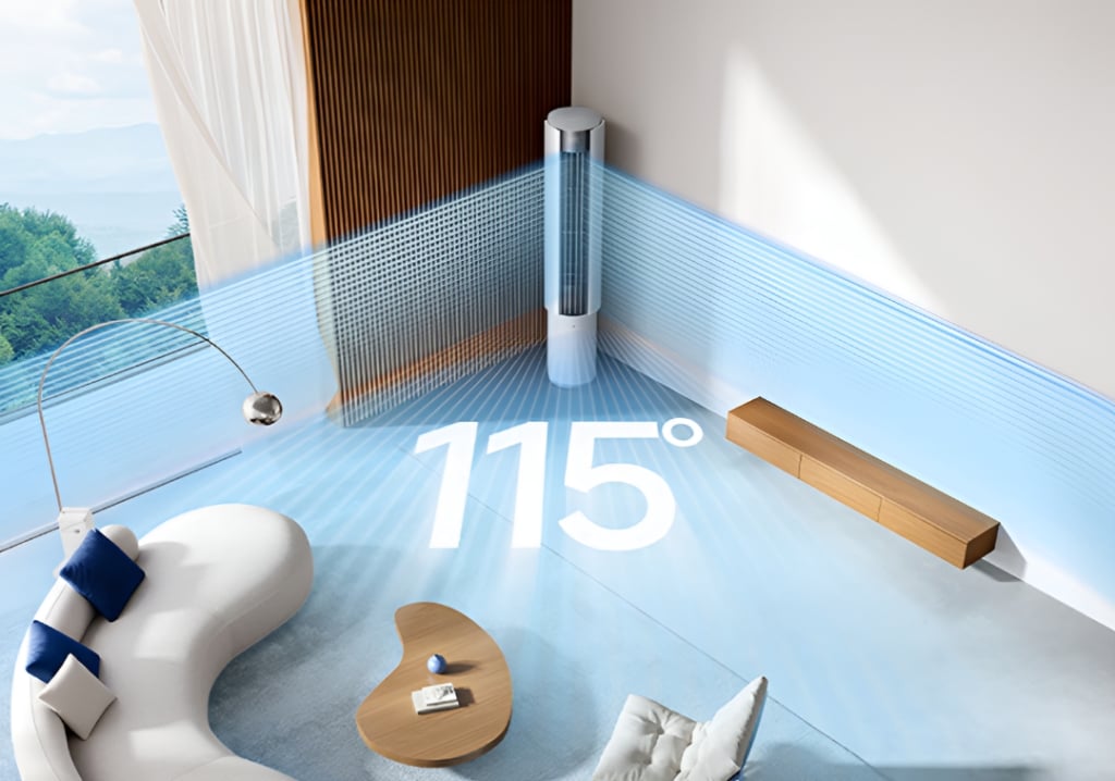 detalhes do novo ar condicionado da xiaomi