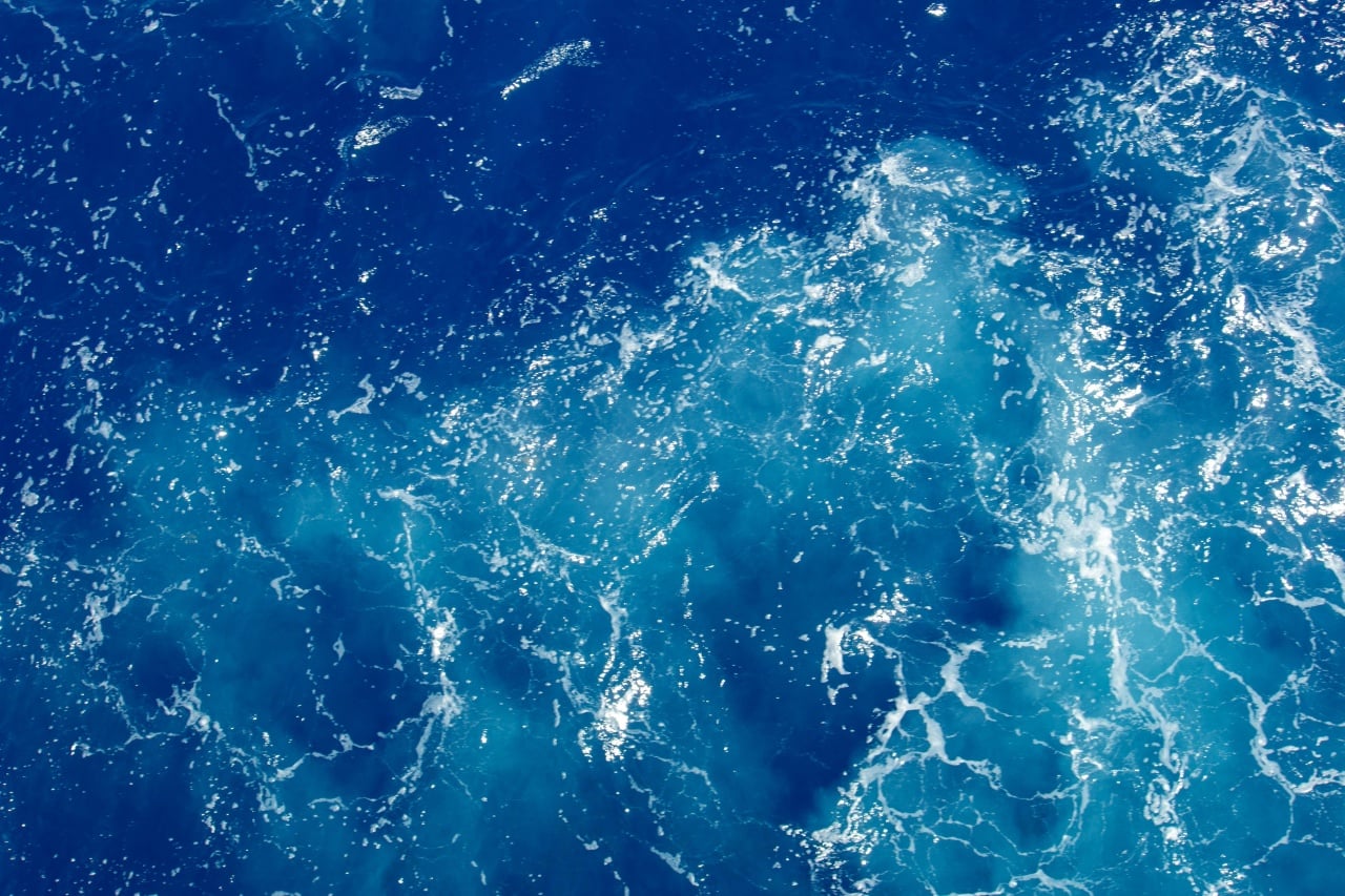 imagem de água do mar