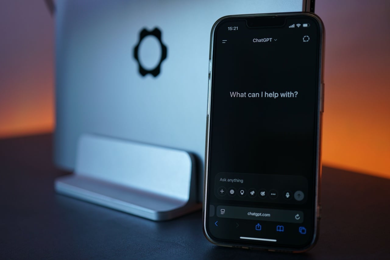 ChatGPT em smartphone