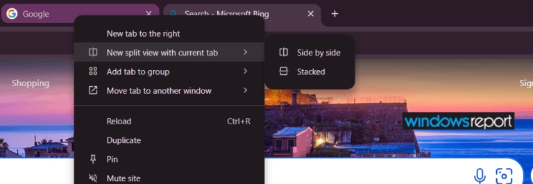 detalhes da nova divisão do Chrome