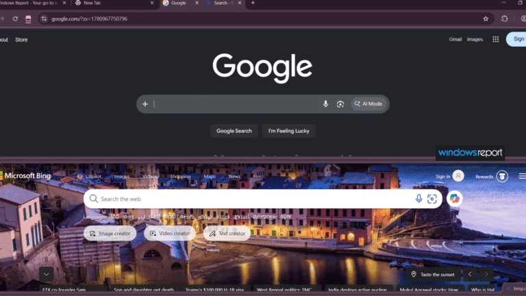 vista dividida do Chrome