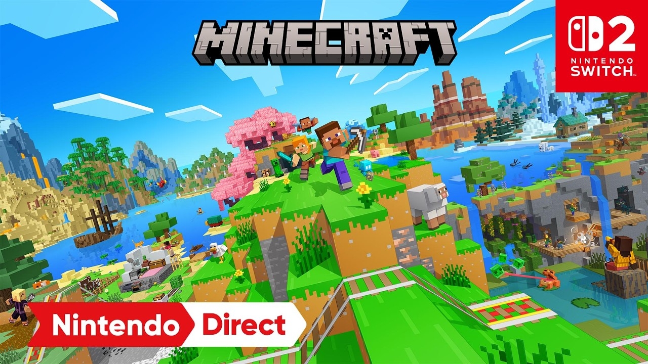 Minecraft Nintendo Direct