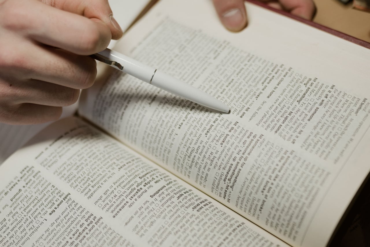 livro em leitura