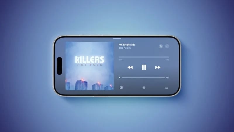 modo horizontal nas apps da Apple no iOS 27