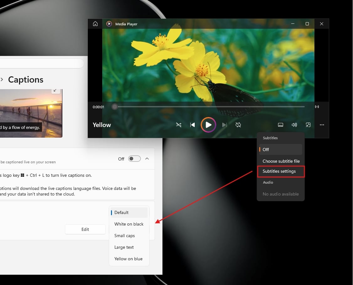 detalhes das novidades da nova versão do Media Player