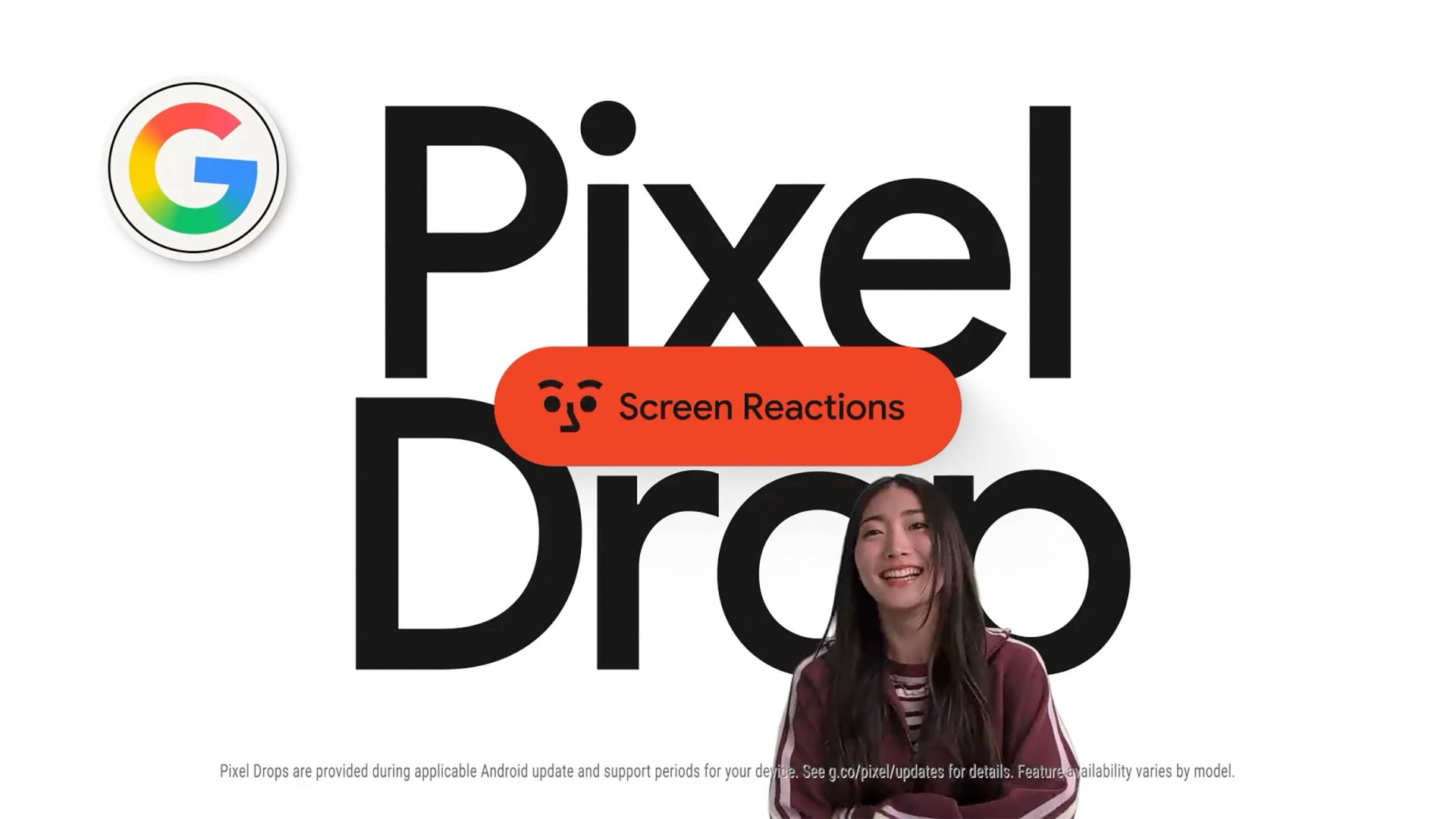 Pixel Drop Screen Reactions