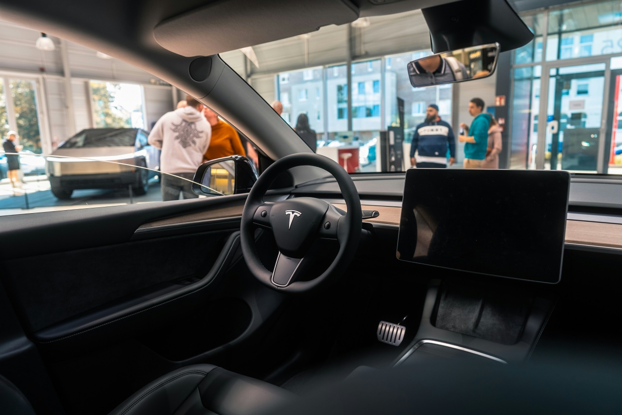 Interior do Tesla