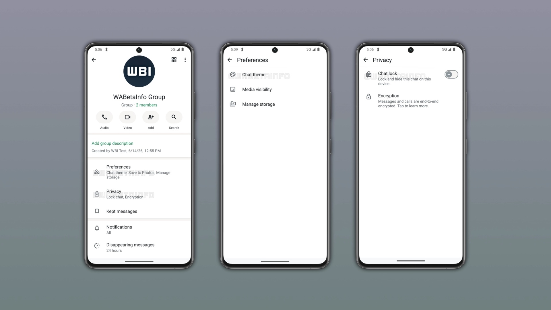 nova interface do whatsapp para grupos em conversas