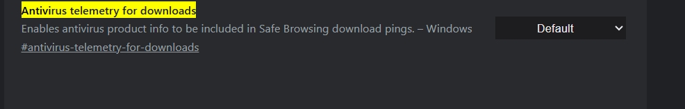 detalhes da nova funcionalidade no Chrome para comunicar com antivirus
