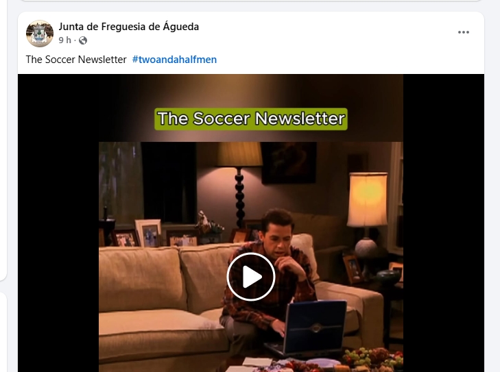 imagem da página atacada