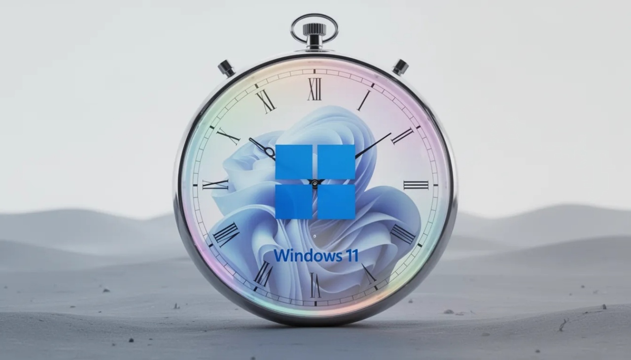 Windows 11 em tempo