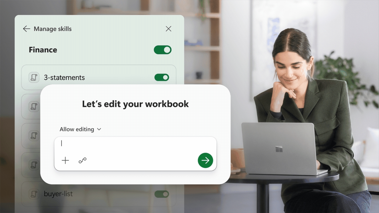 Copilot em Excel da Microsoft
