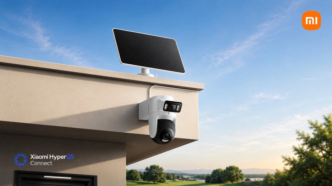 Xiaomi Smart Solar Camera 4 Pro 4G Dual-Camera Edition
