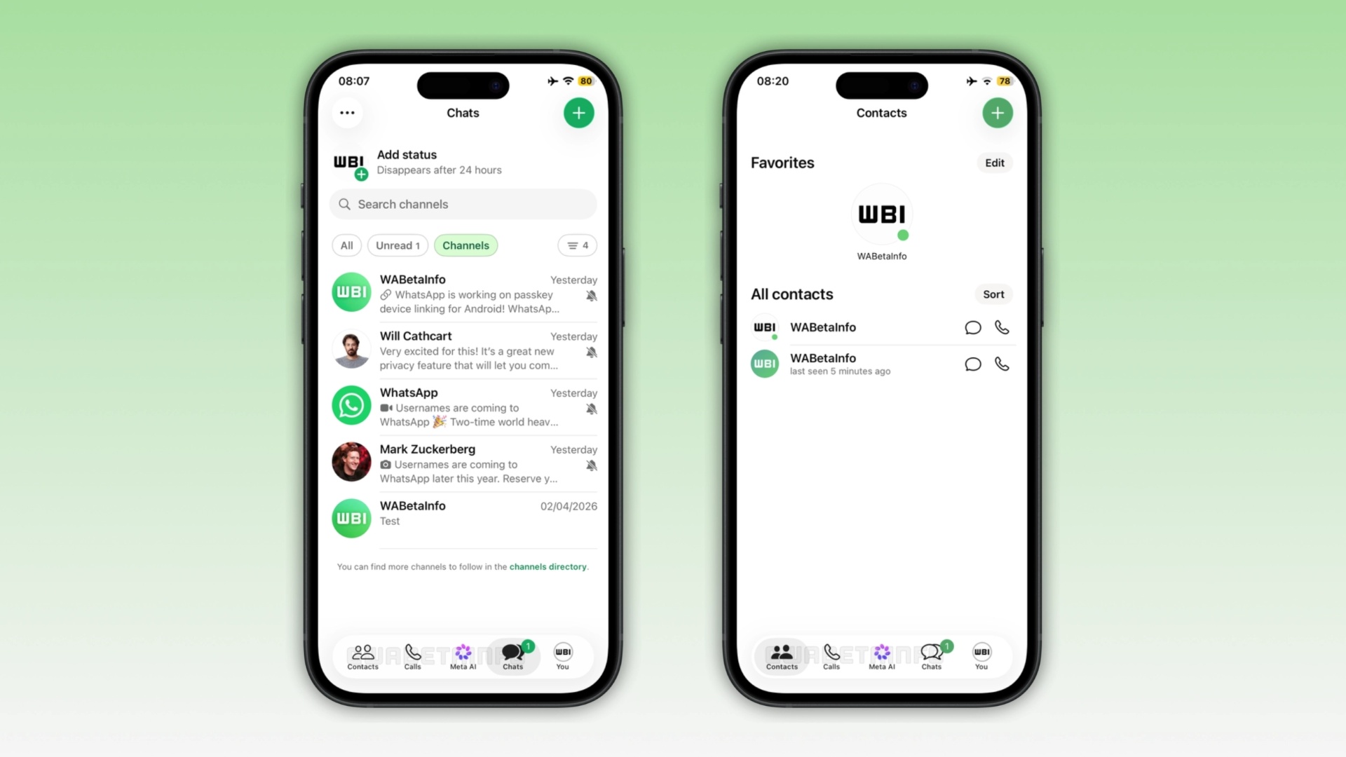 WhatsApp com mais anúncios