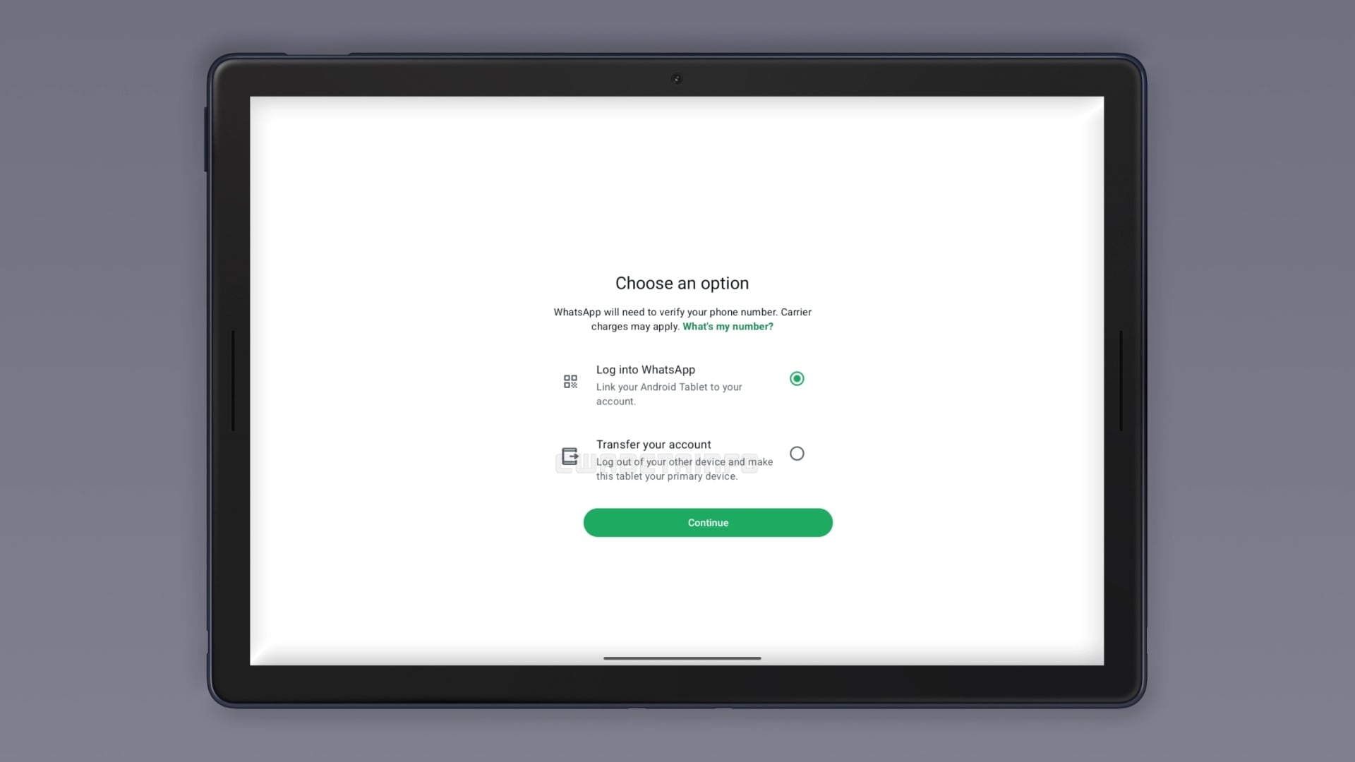 detalhes da nova versão do WhatsApp para tablets