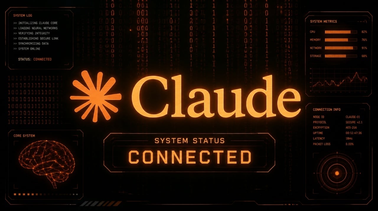Claude system connected