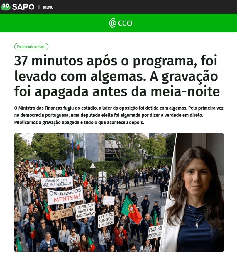 falso site