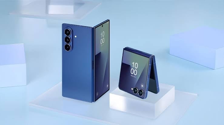 dispositivos dobráveis da samsung galaxy z fold e flip